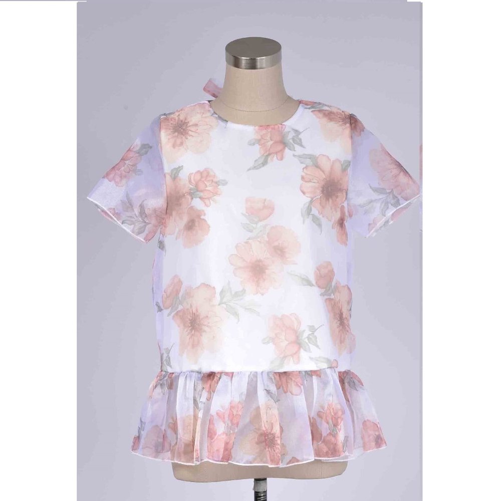 ORGANZA TUNIC BABYDOLL TOP